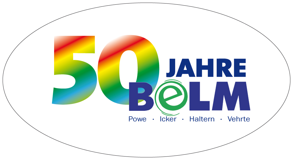 Logo 50 Jahre Belm