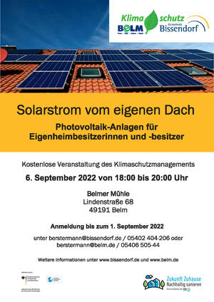 Veranstaltung Photovoltaik Mona Berstermann