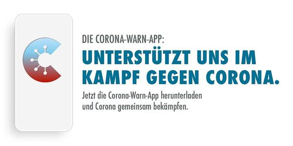 Kampagnenmotiv Corona Warn-App