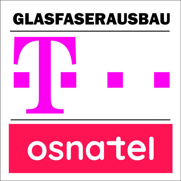 Logos Titel Glasfaserausbau