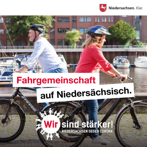 Bild vergr&ouml;&szlig;ern: Wir sind st&auml;rker - Niedersachsen gegen Corona